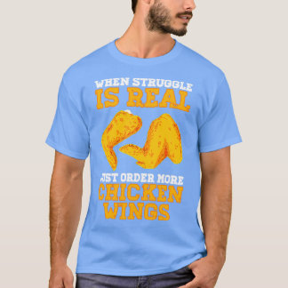 Wenn der Kampf real ist, bestellen Sie einfach meh T-Shirt