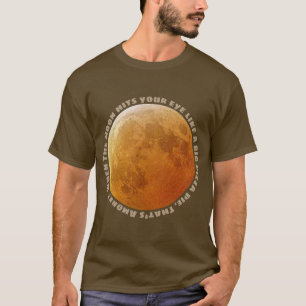 wenn der Mond auf Ihr Augenbild und Ihren Text tri T-Shirt