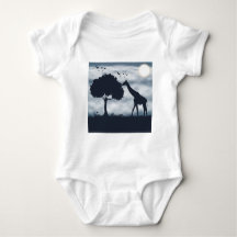 Wenn der Mond zur Giraffe flüstert