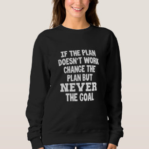 Wenn der Plan nicht funktioniert, ändern Sie den P Sweatshirt