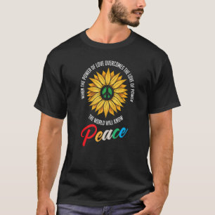 Wenn der Power der Liebe die Liebe des Powers über T-Shirt
