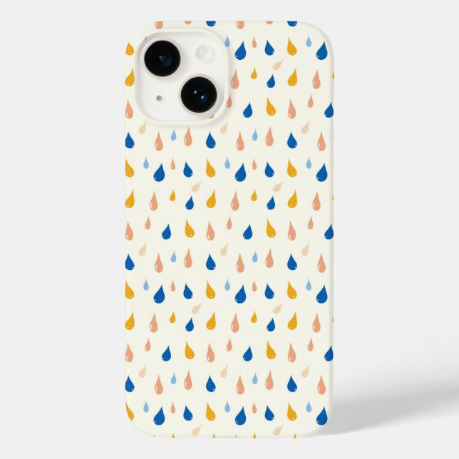 Wenn der Regen so Hübsch aussieht Case-Mate iPhone Hülle (Rückseite)