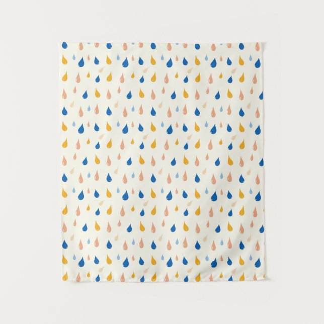 Wenn der Regen so Hübsch aussieht Wandteppich (Vorderseite)