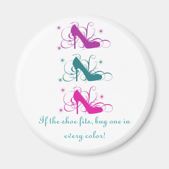 Wenn der Schuh das Magnet passt (Vorne)