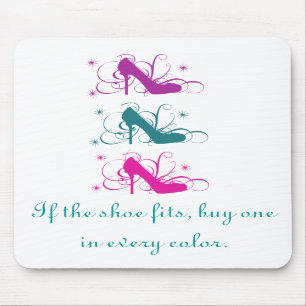 Wenn der Schuh Mousepad passt