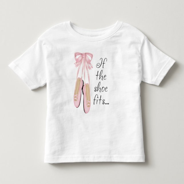 Wenn der Schuh passt..Kleinkind-T - Shirt (Vorderseite)