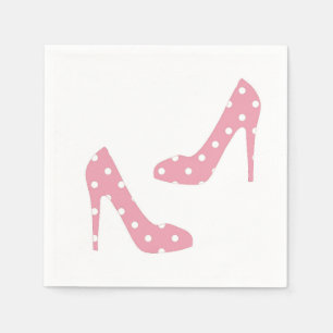 Wenn der Schuh rosa Servietten passt