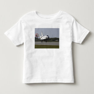Wenn die Austragsrutsche unfurled Kleinkind T-shirt