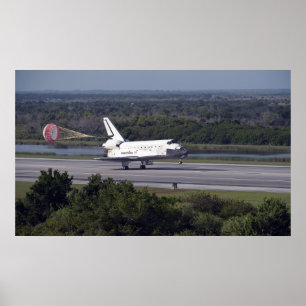 Wenn die Austragsrutsche unfurled Poster