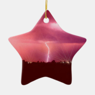WENN DIE BELEUCHTUNG STRIKEN KERAMIKORNAMENT