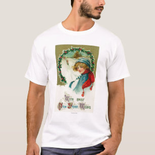 Wenn die besten neues Jahr-Wünsche Szene Sledding T-Shirt