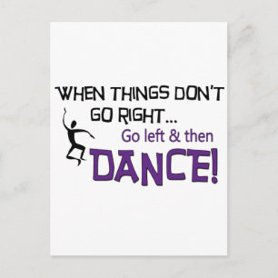 Wenn die Dinge nicht richtig laufen... Postkarte