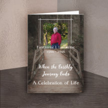 Wenn die irdische Reise das Memorial Bulletin been