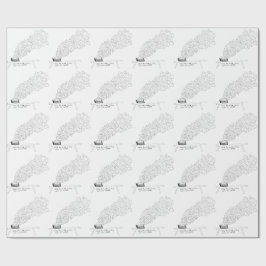 Wenn die Muse endlich ihren Kaffee bekommt Geschenkpapier