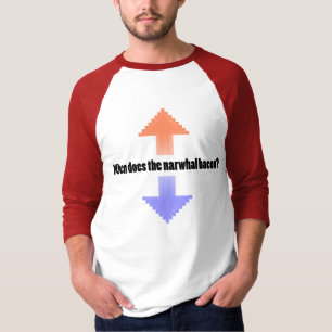 Wenn die Narwhal Speck Upvote Reddit Frage tut T-Shirt