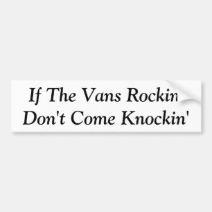 Wenn die Packwagen Rockin - Autoaufkleber