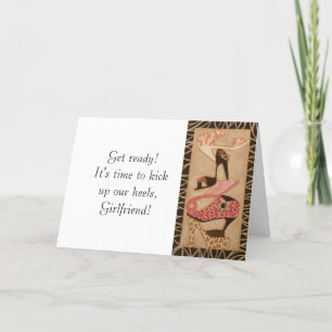 Wenn die Schuhe passt!: Fun Fashion Birthday Card Karte