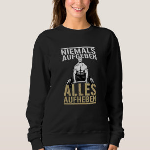 Wenn die Totensträhne alles Sport treiben Sweatshirt