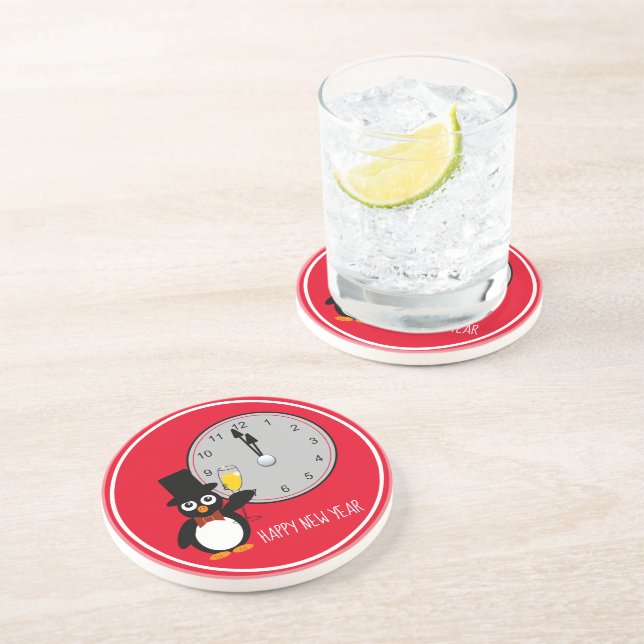 Wenn die Uhr zwölf Sandstein-Untersetzer trifft Getränkeuntersetzer (Seite)