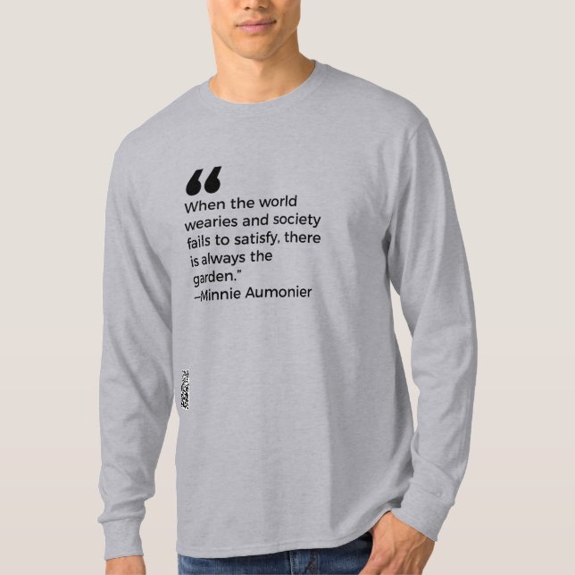 Wenn die Welt erschöpft ist T-Shirt (Vorderseite)