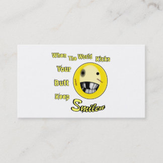 Wenn die Welt Visitenkarte