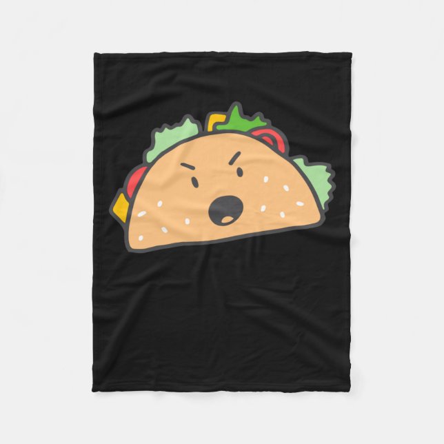 Wenn dir Tacos nicht schmecken, bin ich Nacho-Typ  Fleecedecke (Vorderseite)