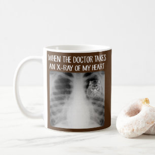 Wenn Doktor röntgt von meinem Herzen lustig persis Kaffeetasse