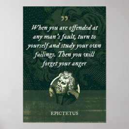 Wenn du an einer Schuld eines Mannes beleidigt bis Poster