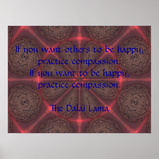 Wenn du andere will, glücklich zu sein - Poster (Vorne)