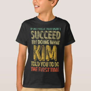 Wenn du beim ersten Mal nicht erfolgreich bist, ve T-Shirt