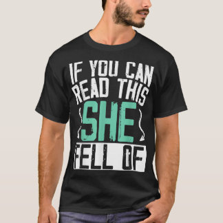 Wenn du das hier lesen kannst, ist sie vom Biker D T-Shirt