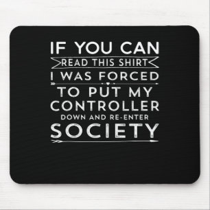 Wenn du das hier lesen kannst, war ich gezwungen, mousepad