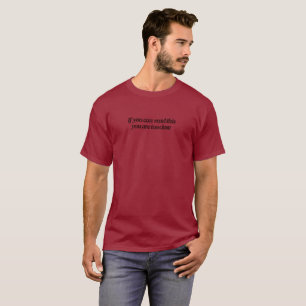 Wenn du das lesen kannst, bist du zu Nah lustig T-Shirt