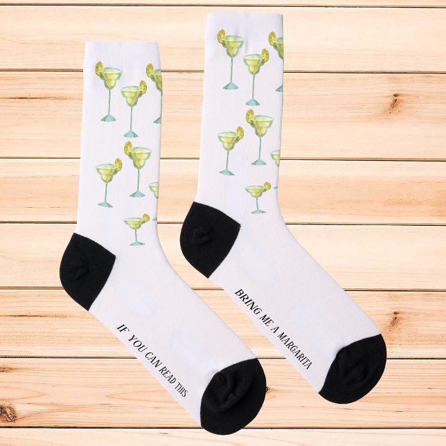 Wenn du das lesen kannst, bringe mir eine Margarit Socken (Von Creator hochgeladen)