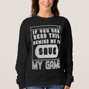 Wenn du das lesen kannst, erinnere mich daran, mei sweatshirt