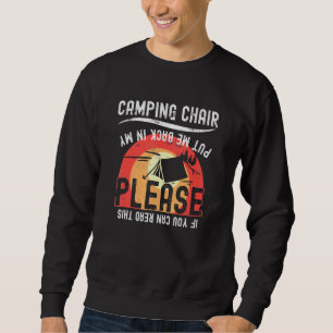 Wenn du das lesen kannst, lege mich bitte wieder i sweatshirt