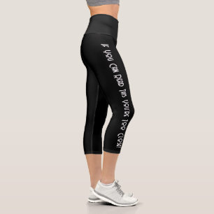 "Wenn du das lesen kannst", witzige Leggings