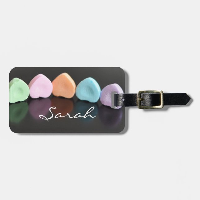 Wenn du das siehst, schreib meinen Namen. Gepäckanhänger (Vorderseite horizontal)