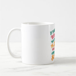 Wenn du dein ganzes Leben lang auf den Sturm warte Kaffeetasse