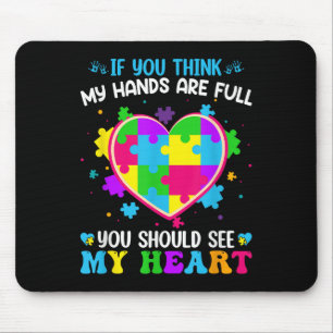 Wenn du denkst, dass meine Hände voll sind, sollte Mousepad