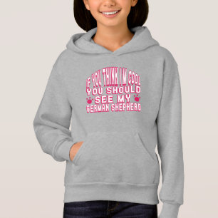 Wenn du denkst, ich sei Cool, dann sieh meinen deu Hoodie