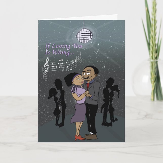 Wenn du dich liebst, irrst du dich karte (Vorderseite)