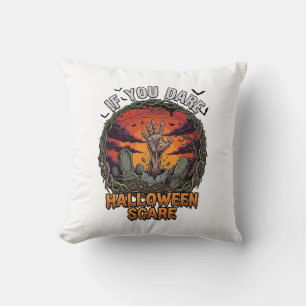 Wenn Du Dich traust Halloween Erschrecke Zombie-Ha Kissen