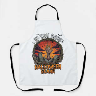 Wenn Du Dich Traust Halloween Erschreckender Zombi Schürze