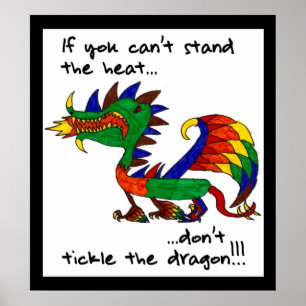 Wenn du die Hitze nicht aushalten kannst Poster