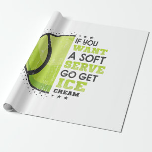 Wenn du ein Soft Serve willst, hol dir Eiscreme Lu Geschenkpapier