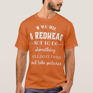 Wenn du einem Rotkopfröschen sagst, kann sie 27t a T-Shirt
