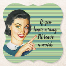 Wenn du einen Ring verlasse, verlass ich ein Zeich