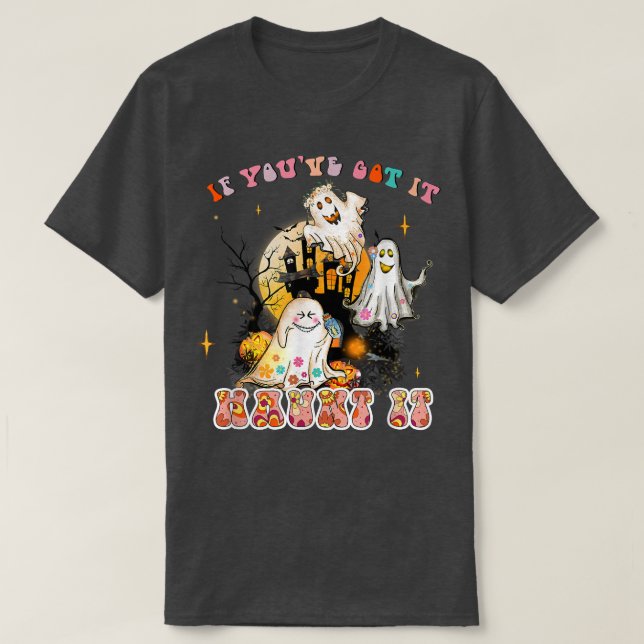 Wenn du es Got hast, hasse es floraler Geist Hippe T-Shirt (Design vorne)