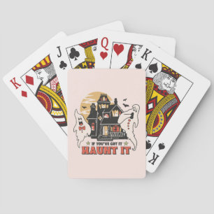 Wenn du es Got hast, spucke es. Spielkarten